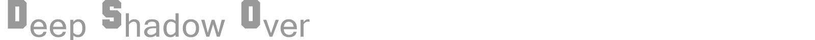 Deep Shadow font preview